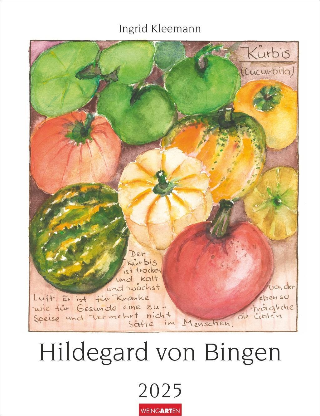 Cover: 9783839900468 | Hildegard von Bingen Kalender 2025 | Kalender | Spiralbindung | 14 S.