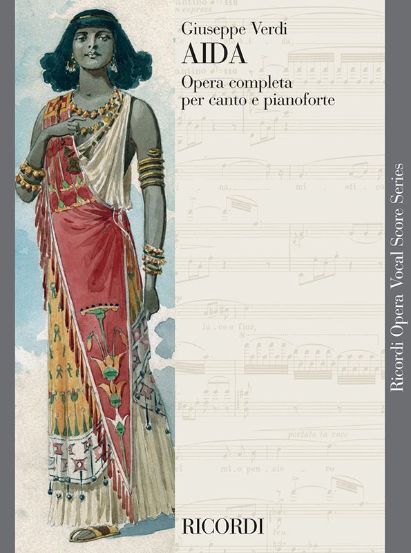 Cover: 9790040426021 | Aida | Vocal Score | Opera Vocal Score Series (Ricordi) | Ricordi