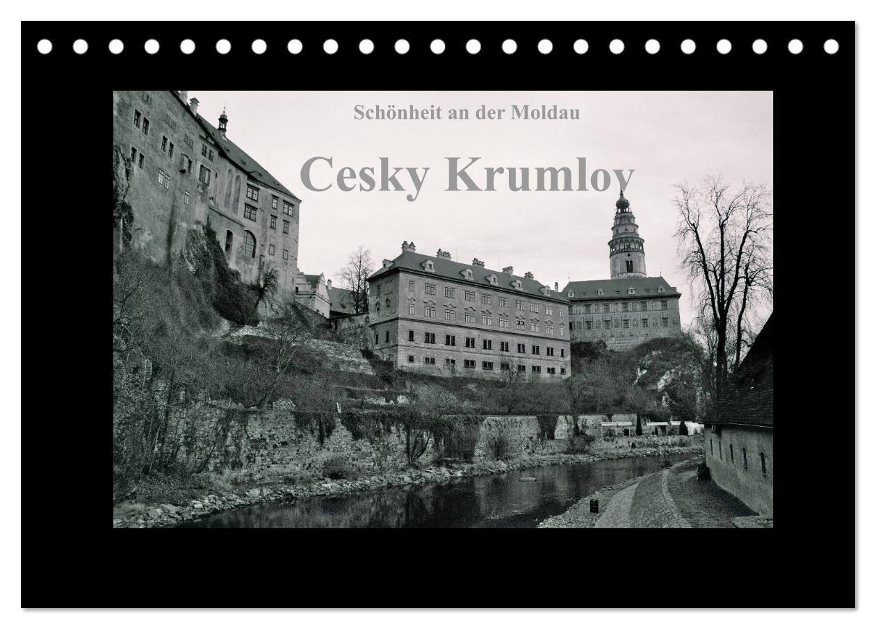 Cover: 9783435711208 | Schönheit an der Moldau - Cesky Krumlov (Tischkalender 2025 DIN A5...