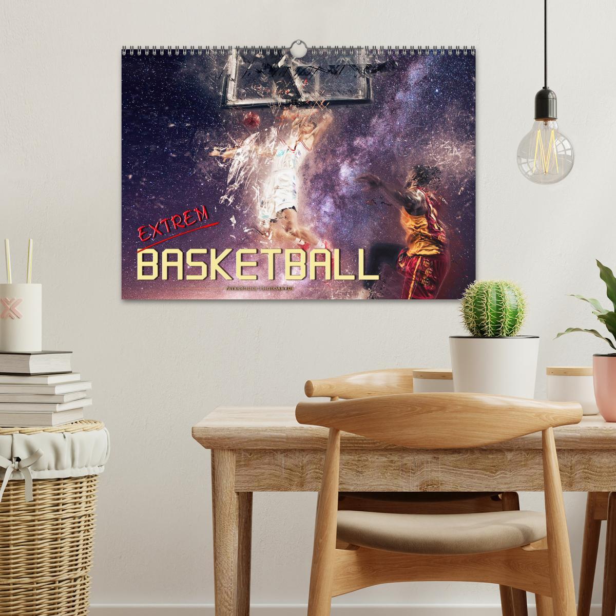 Bild: 9783435325146 | Basketball extrem (Wandkalender 2025 DIN A3 quer), CALVENDO...