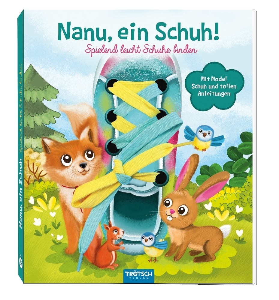 Cover: 9783957748379 | Trötsch Nanu, ein Schuh! Schnürsenkelbuch | Anja Angelmahr | Buch