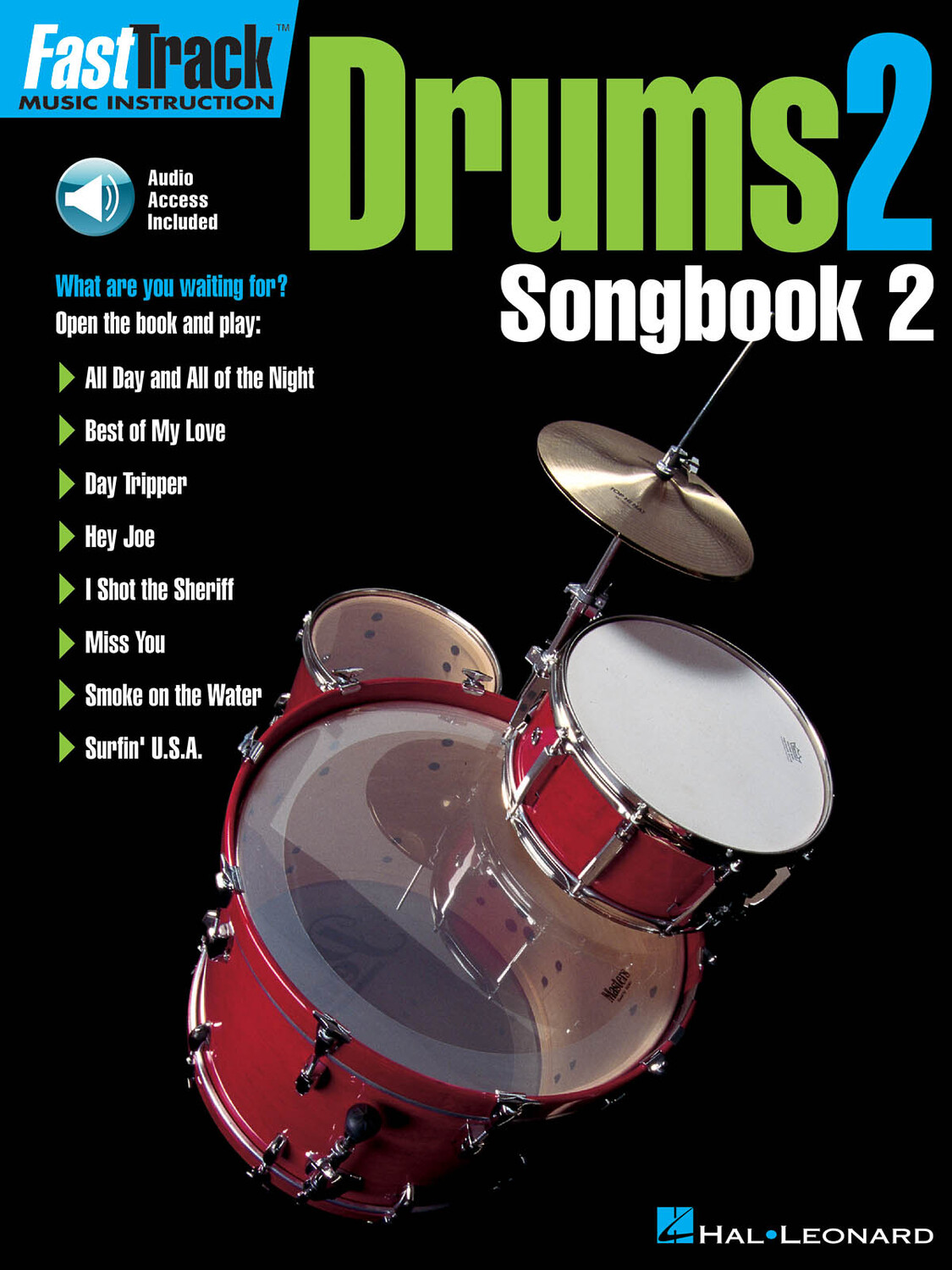 Cover: 73999953718 | FastTrack - Drums 2 - Songbook 2 | Fast Track Music Instruction