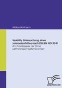 Cover: 9783836663847 | Usability Untersuchung eines Internetauftrittes nach DIN EN ISO 9241