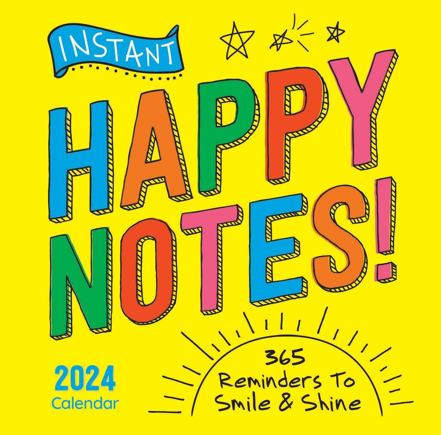Cover: 9781728268088 | 2024 Instant Happy Notes Boxed Calendar | Sourcebooks | Kalender