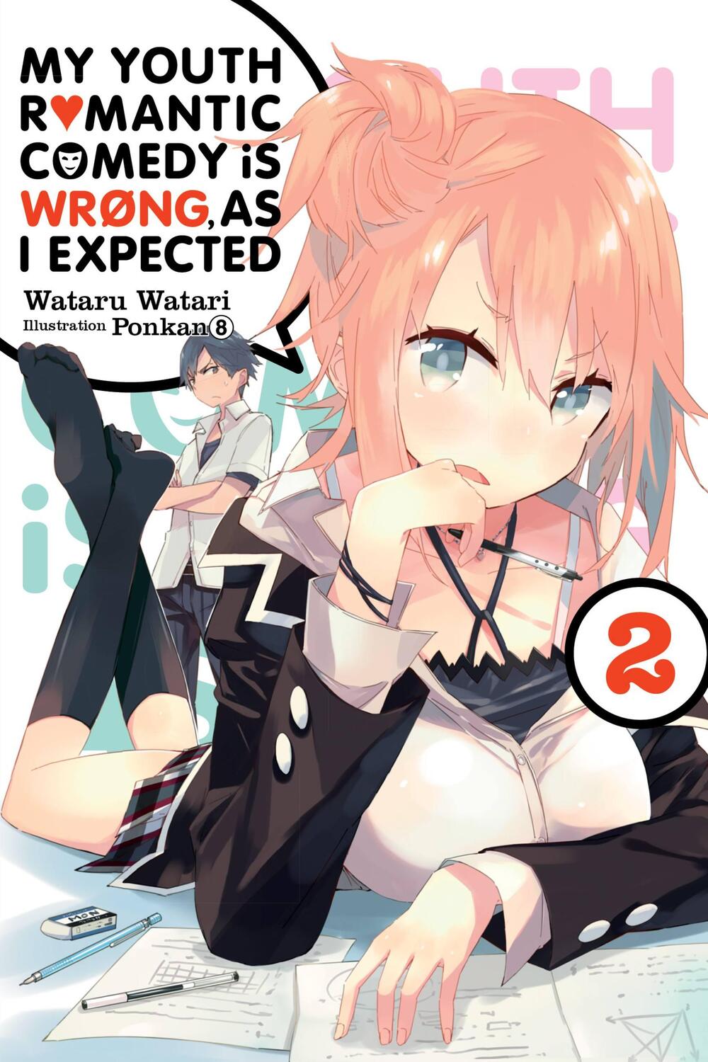 Cover: 9780316396011 | My Youth Romantic Comedy Is Wrong, As I Expected, Vol. 2 (light novel)