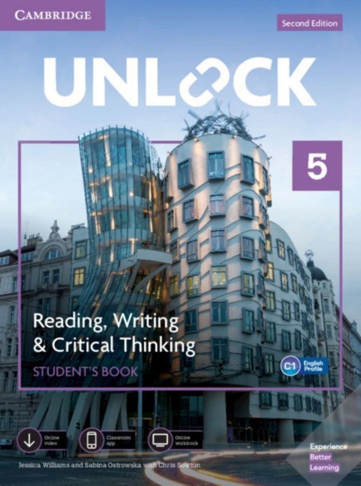 Cover: 9783125404373 | Unlock Second edition, Level 5 (C1) - Reading, Writing & Critical...