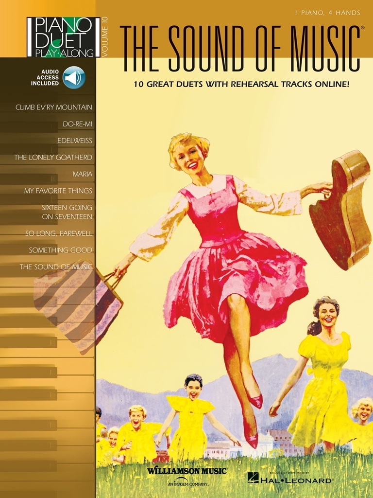 Cover: 884088195847 | The Sound of Music | Piano Duet Play-Along Volume 10 | Rodgers | 2008