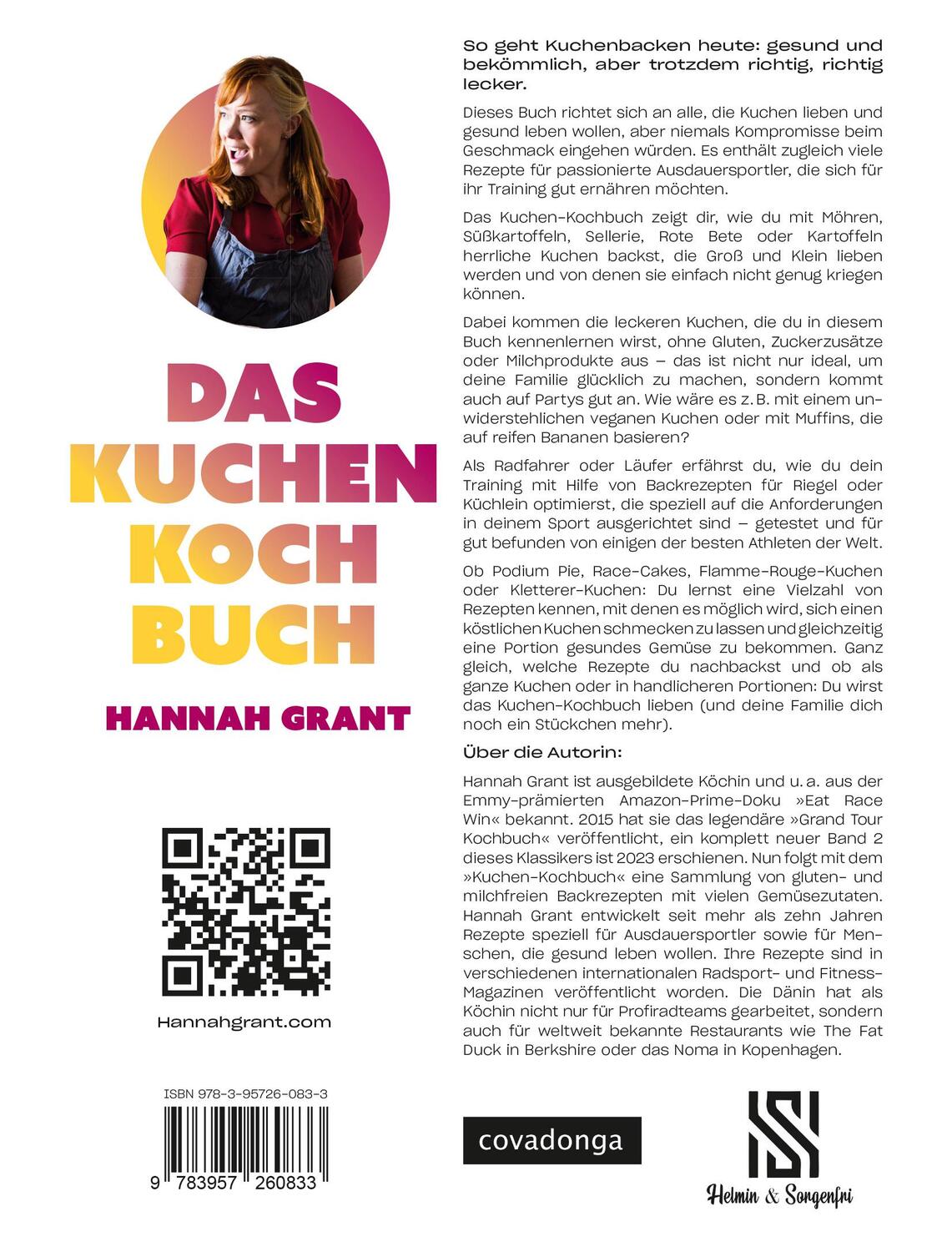 Rückseite: 9783957260833 | Das Kuchen-Kochbuch | Hannah Grant | Buch | 142 S. | Deutsch | 2023
