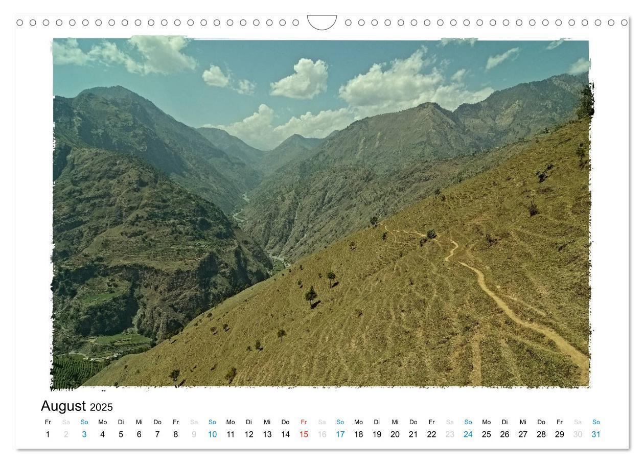 Bild: 9783435558476 | NEPAL GREAT HIMALAYA TRAIL - KULTUR ROUTE (Wandkalender 2025 DIN A3...