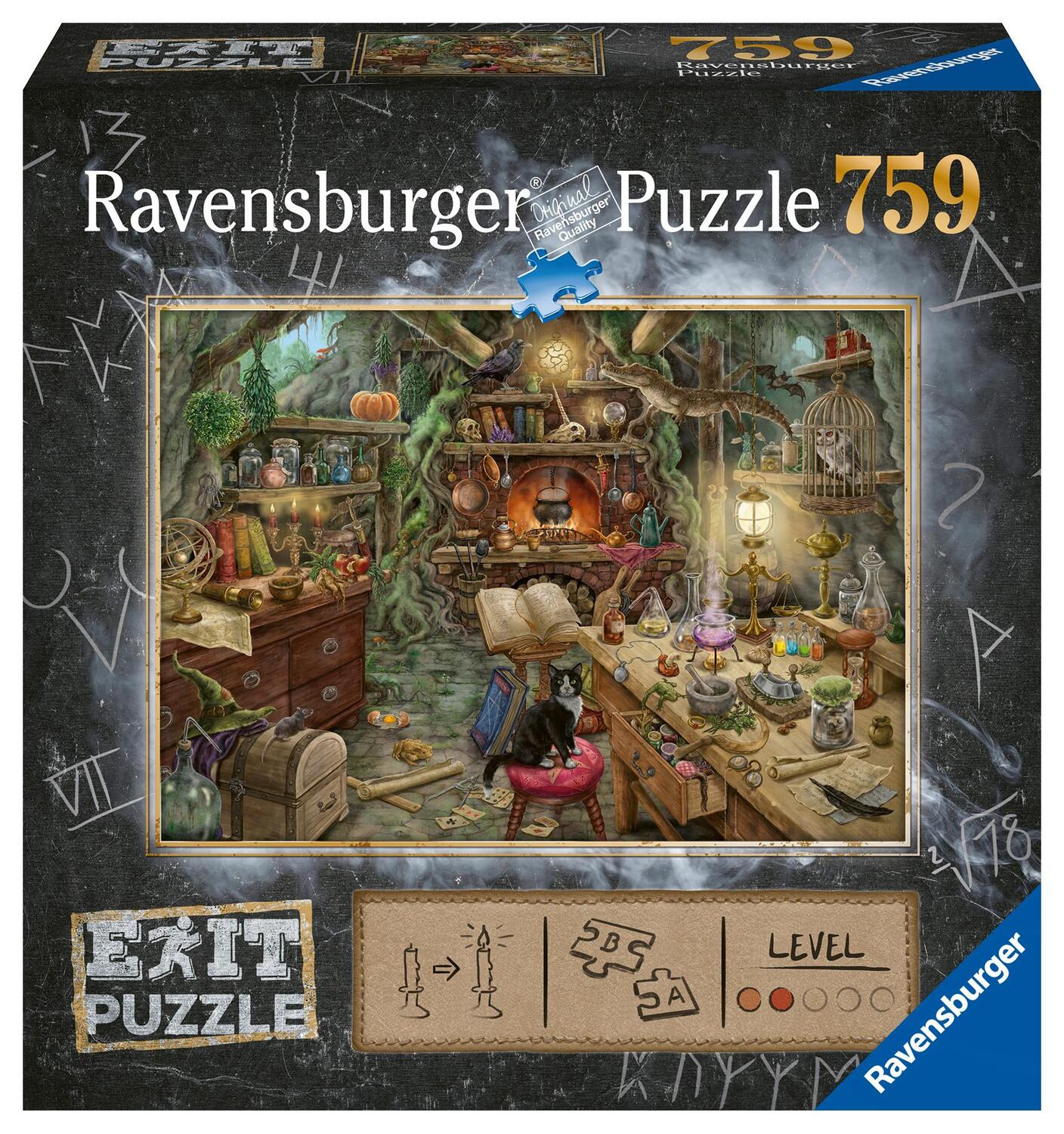 Cover: 4005556199525 | Exit 3: Hexenküche - Puzzle 759 Teile | Spiel | Deutsch | 2018