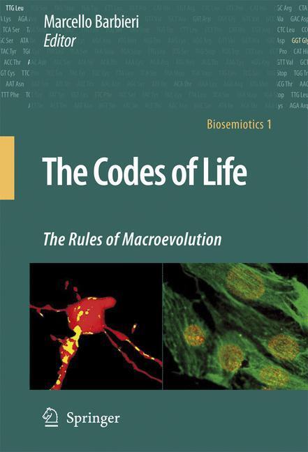 Cover: 9789048176113 | The Codes of Life | The Rules of Macroevolution | Marcello Barbieri