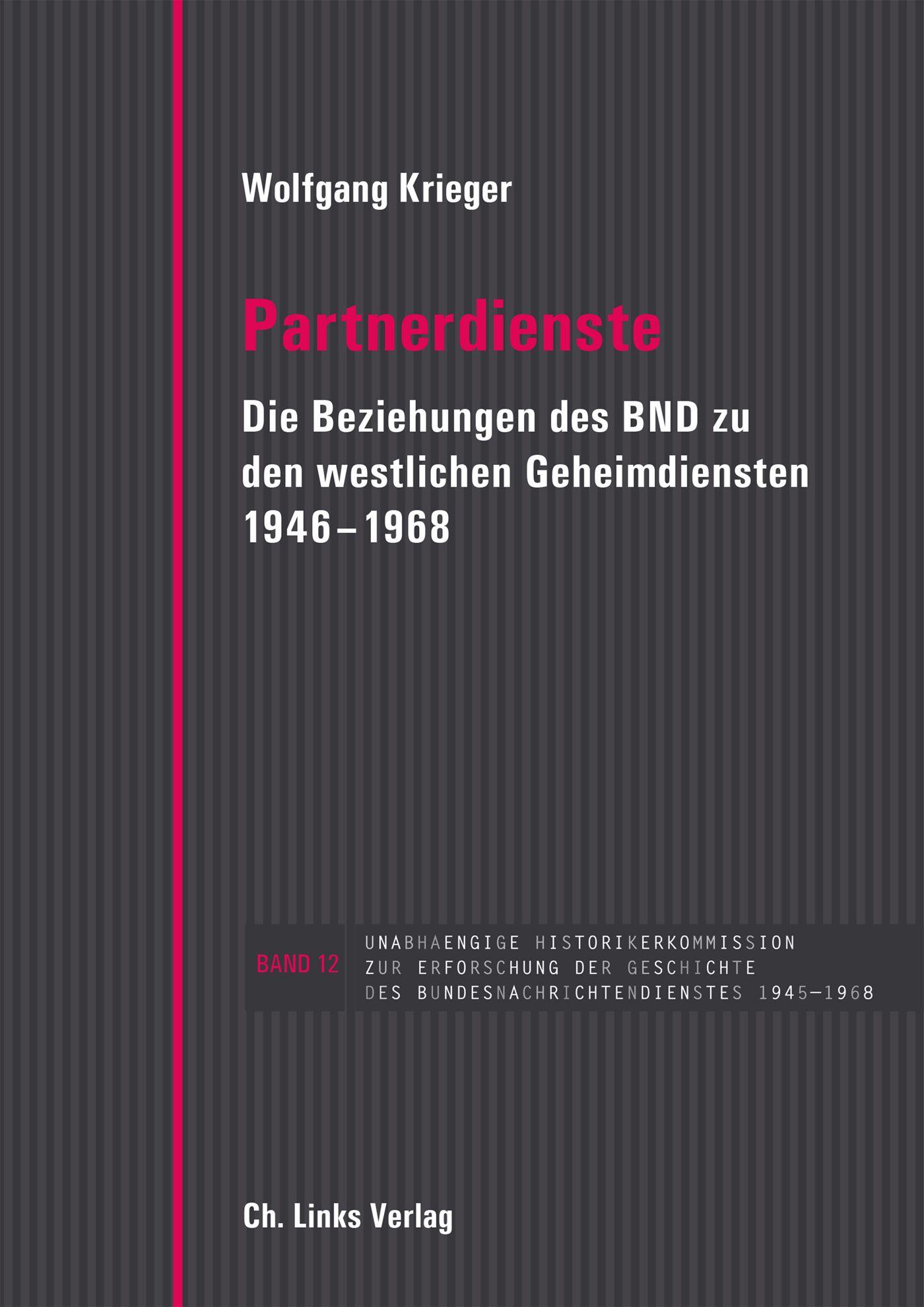 Cover: 9783962890889 | Partnerdienste | Wolfgang Krieger | Buch | gebunden | 440 S. | Deutsch