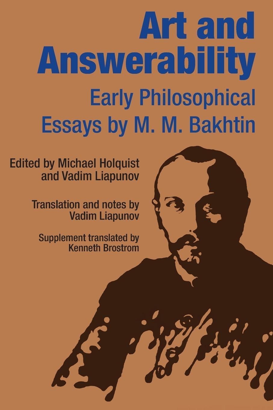 Cover: 9780292704121 | Art and Answerability | Early Philosophical Essays | M. M. Bakhtin