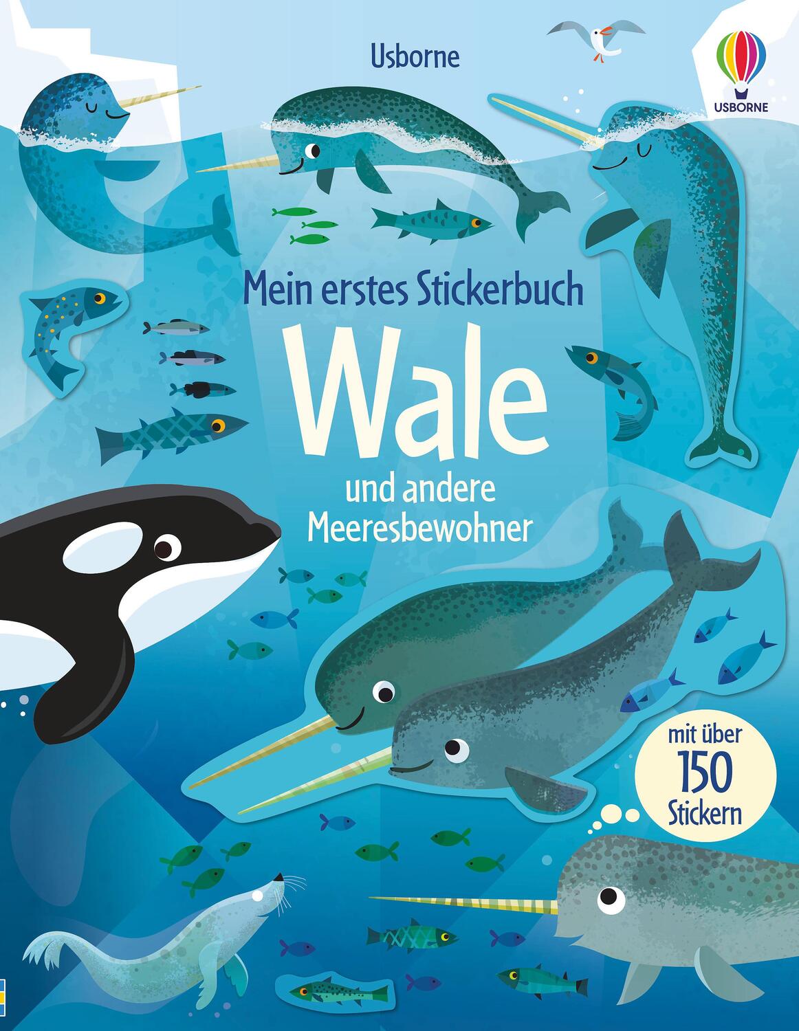Cover: 9781789414318 | Mein erstes Stickerbuch: Wale und andere Meeresbewohner | Holly Bathie