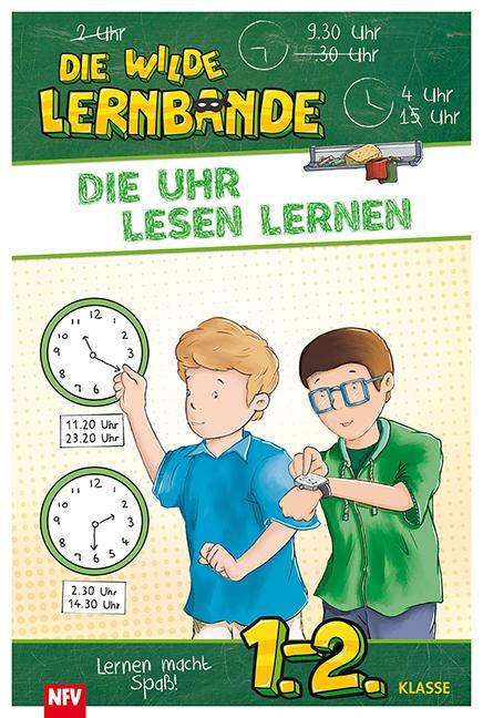 Cover: 9783849450182 | Die Uhr lesen lernen | DIE WILDE LERNBANDE - 1.-2. Klasse | Buch