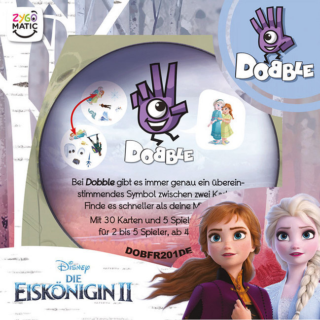 Bild: 3558380076766 | Dobble Disney Frozen II (Spiel) | Denis Blanchot (u. a.) | Spiel