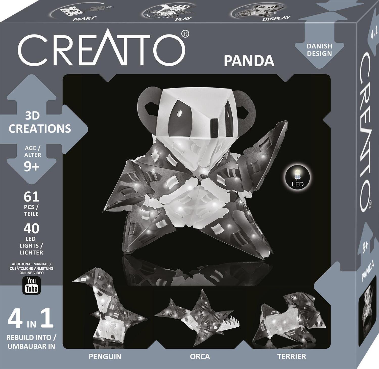 Cover: 5700002003577 | Creatto Panda | Spiel | Deutsch | 2020 | Kosmos | EAN 5700002003577