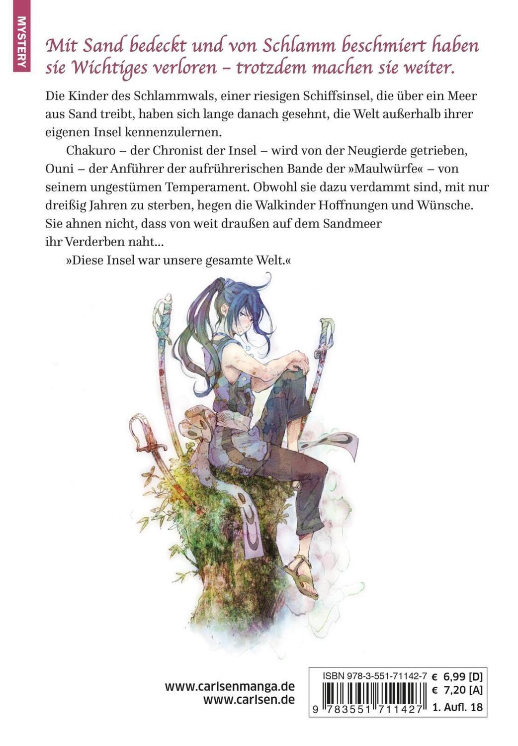 Rückseite: 9783551711427 | Die Walkinder 2 | The Children of the Whales | Abi Umeda | Taschenbuch