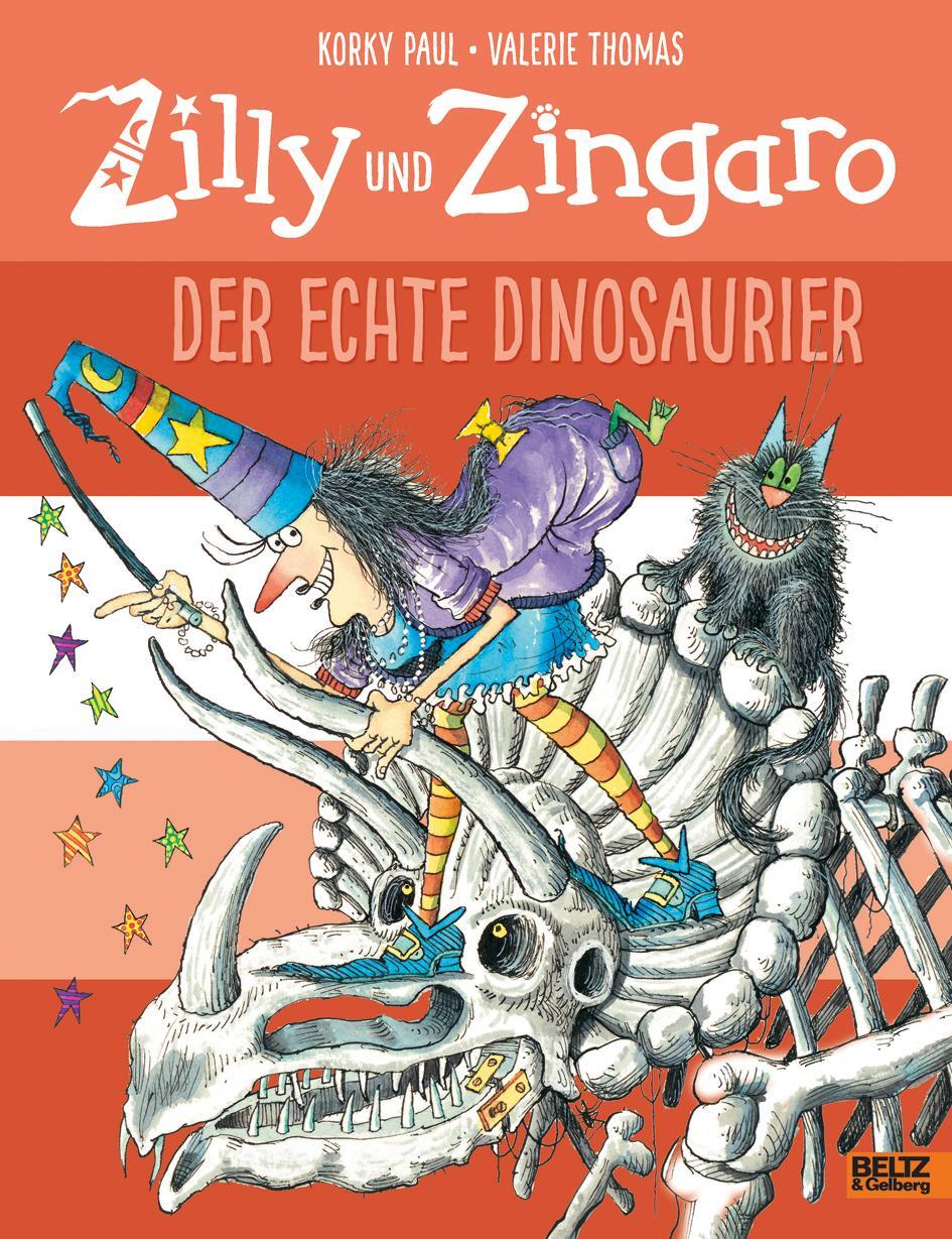 Cover: 9783407821928 | Zilly und Zingaro. Der echte Dinosaurier | Vierfarbiges Bilderbuch