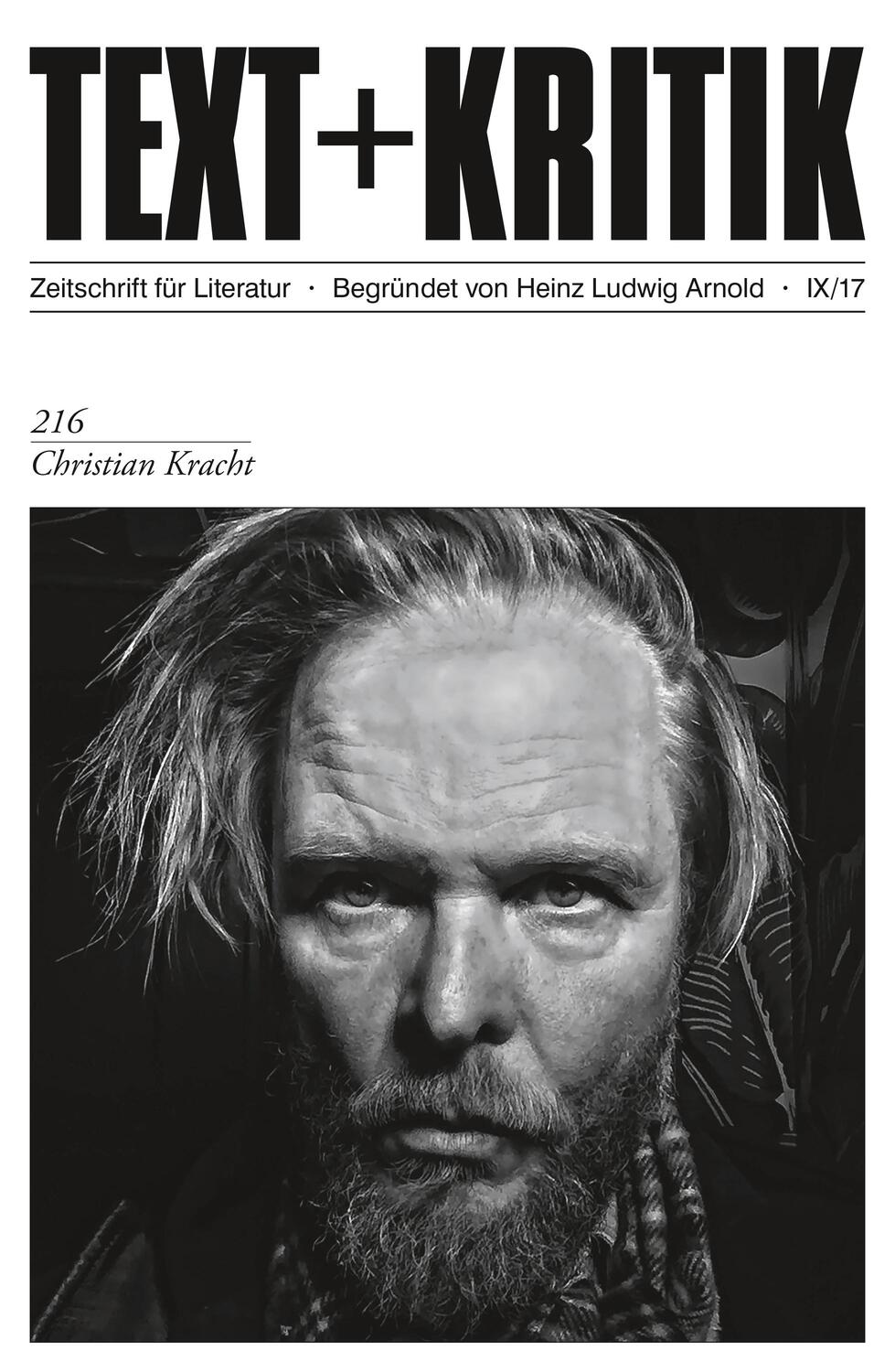 Cover: 9783869166117 | Christian Kracht | Taschenbuch | Text und Kritik | Deutsch | 2017