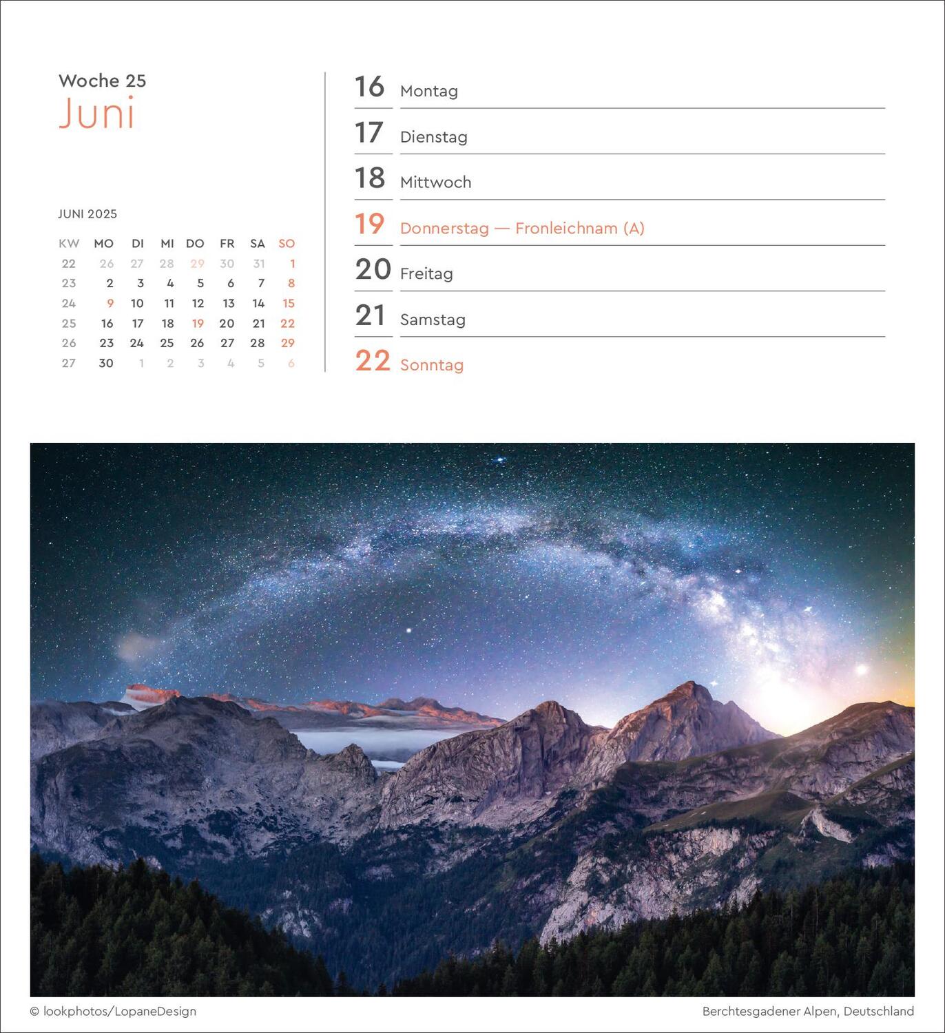 Bild: 9783965913981 | Zauber des Lichts - KUNTH Postkartenkalender 2025 | Kalender | 53 S.