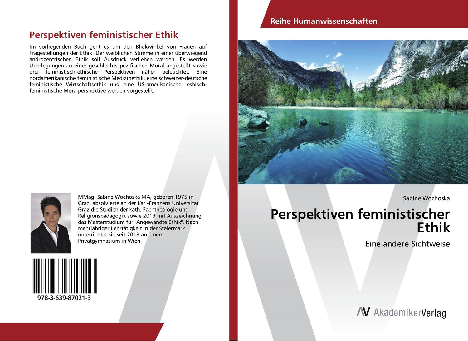 Cover: 9783639870213 | Perspektiven feministischer Ethik | Eine andere Sichtweise | Wochoska