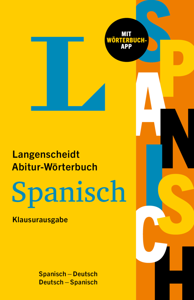 Cover: 9783125143999 | Langenscheidt Abitur-Wörterbuch Spanisch Klausurausgabe, m. Buch,...