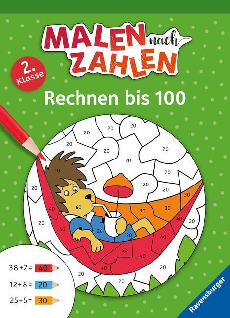Cover: 9783473416219 | Malen nach Zahlen, 2. Kl.: Rechnen bis 100 | Antje Hagemann | Buch