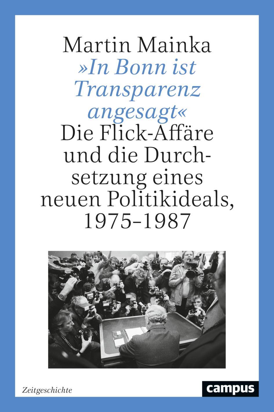 Cover: 9783593517223 | »In Bonn ist Transparenz angesagt« | Martin Mainka | Buch | Deutsch