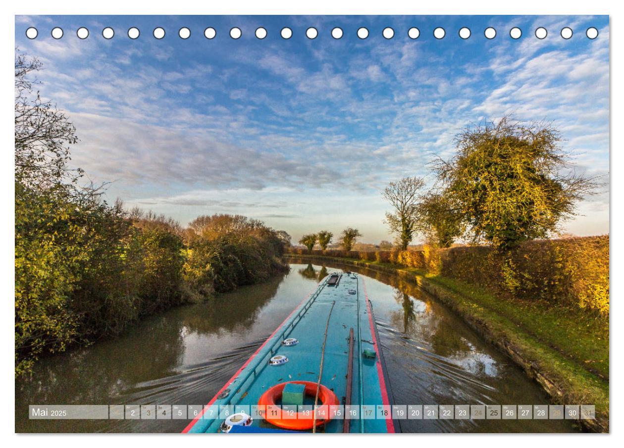 Bild: 9783435360154 | Narrow Boating auf dem Grand Union Canal (Tischkalender 2025 DIN A5...