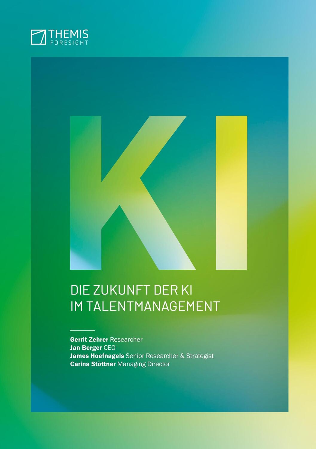 Cover: 9783756298730 | Die Zukunft der KI im Talentmanagement | Gerrit Zehrer (u. a.) | Buch