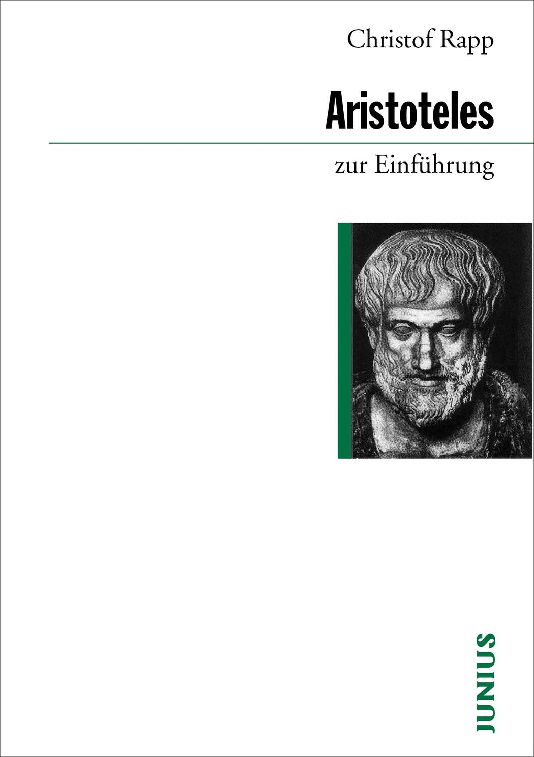 Cover: 9783885066903 | Aristoteles zur Einführung | Christof Rapp | Taschenbuch | Deutsch