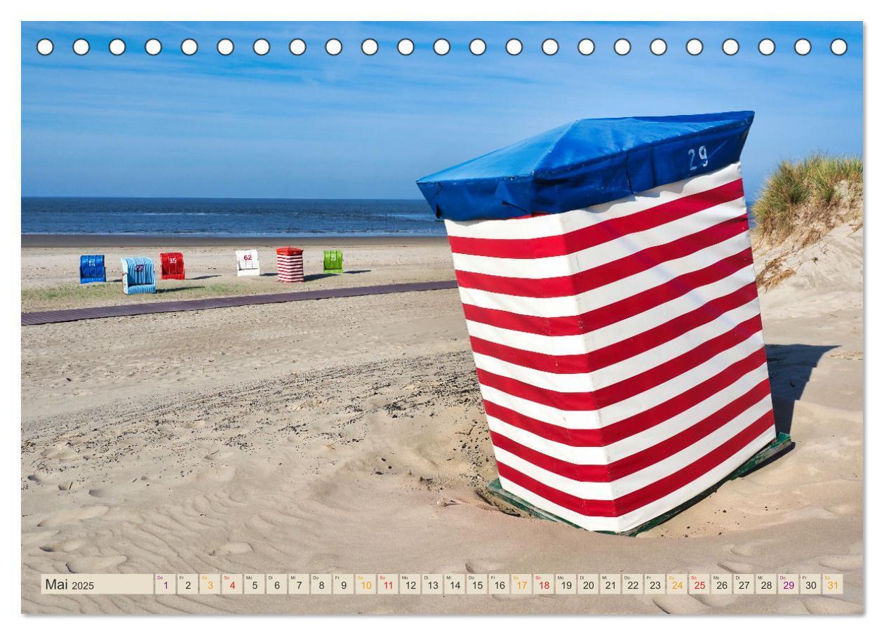 Bild: 9783457163184 | BORKUM Entdeckungen (Tischkalender 2025 DIN A5 quer), CALVENDO...