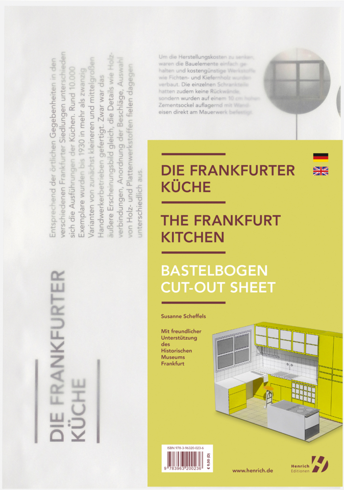 Cover: 9783963200236 | Die Frankfurter Küche / The Frankfurt Kitchen | Susanne Scheffels