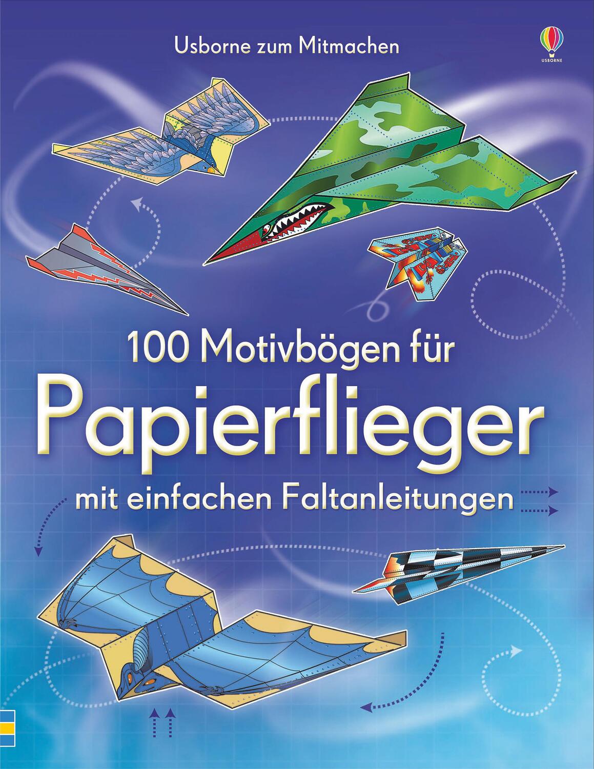 Cover: 9781782321019 | Papierflieger | Usborne zum Mitmachen | Stück | Papierflieger-Reihe