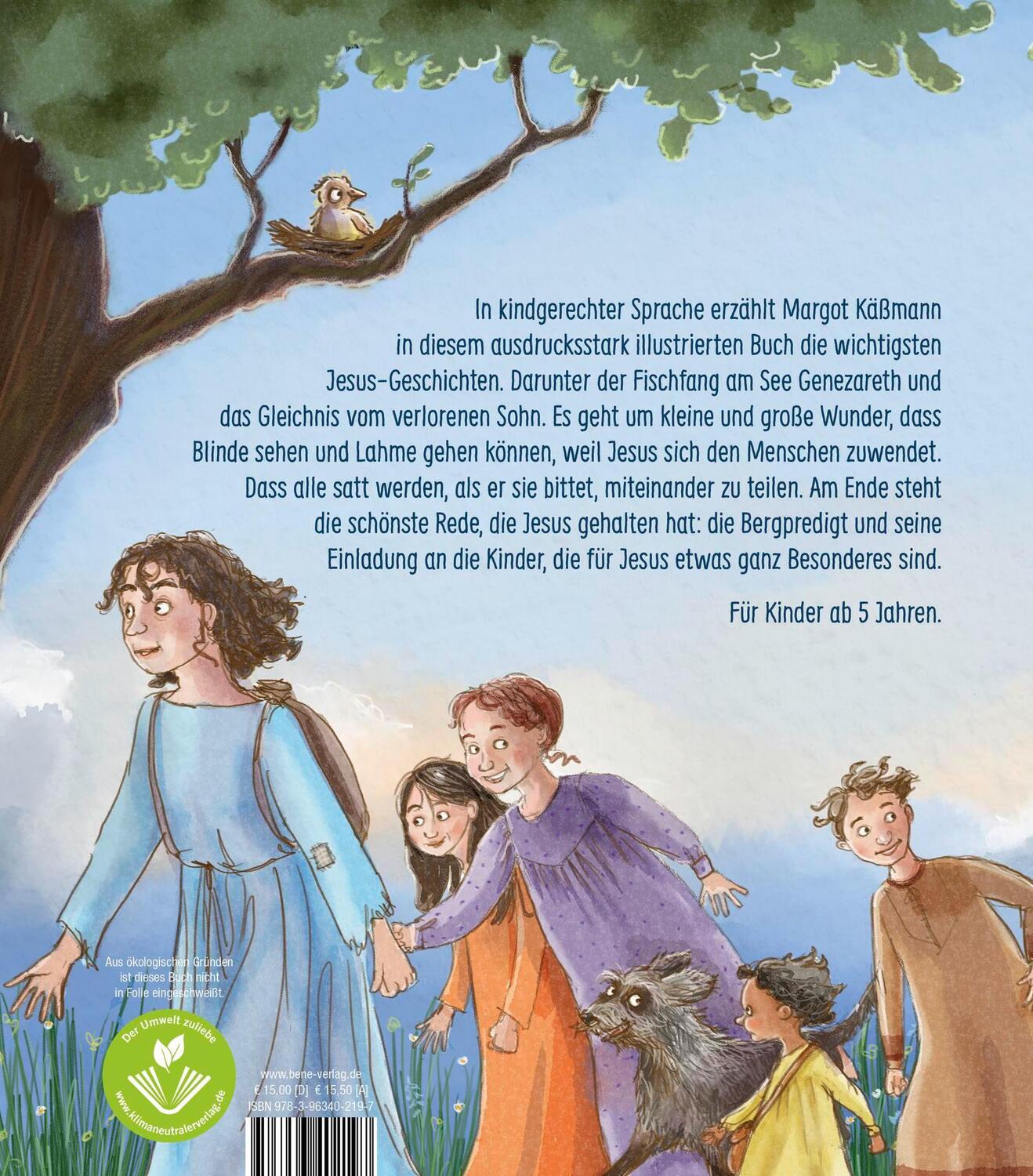 Rückseite: 9783963402197 | Die schönsten Jesus-Geschichten | Margot Käßmann | Buch | 32 S. | 2022