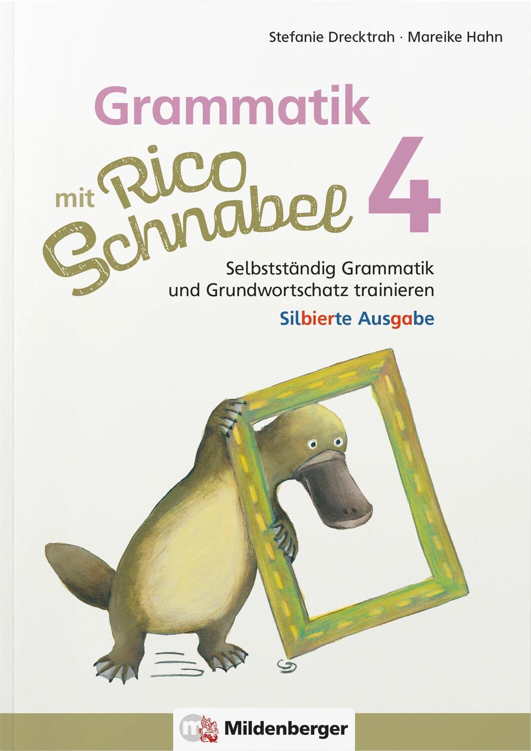 Cover: 9783619420445 | Grammatik mit Rico Schnabel, Klasse 4 - silbierte Ausgabe | Buch