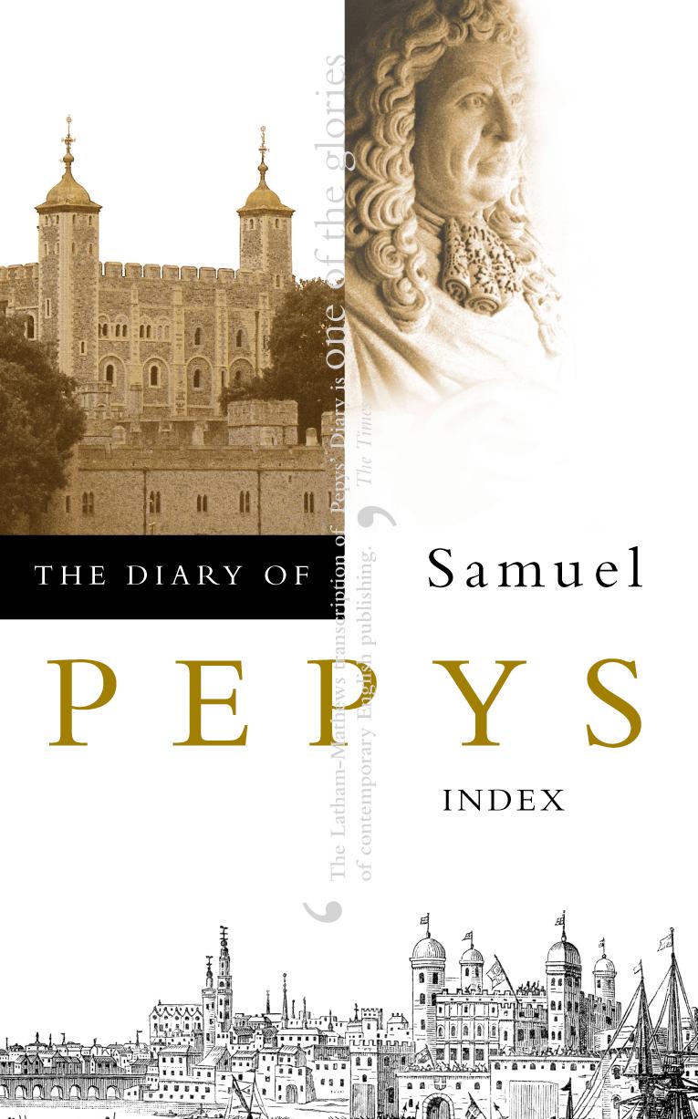 Cover: 9780004990316 | The Diary of Samuel Pepys | Volume XI - Index | Samuel Pepys | Buch