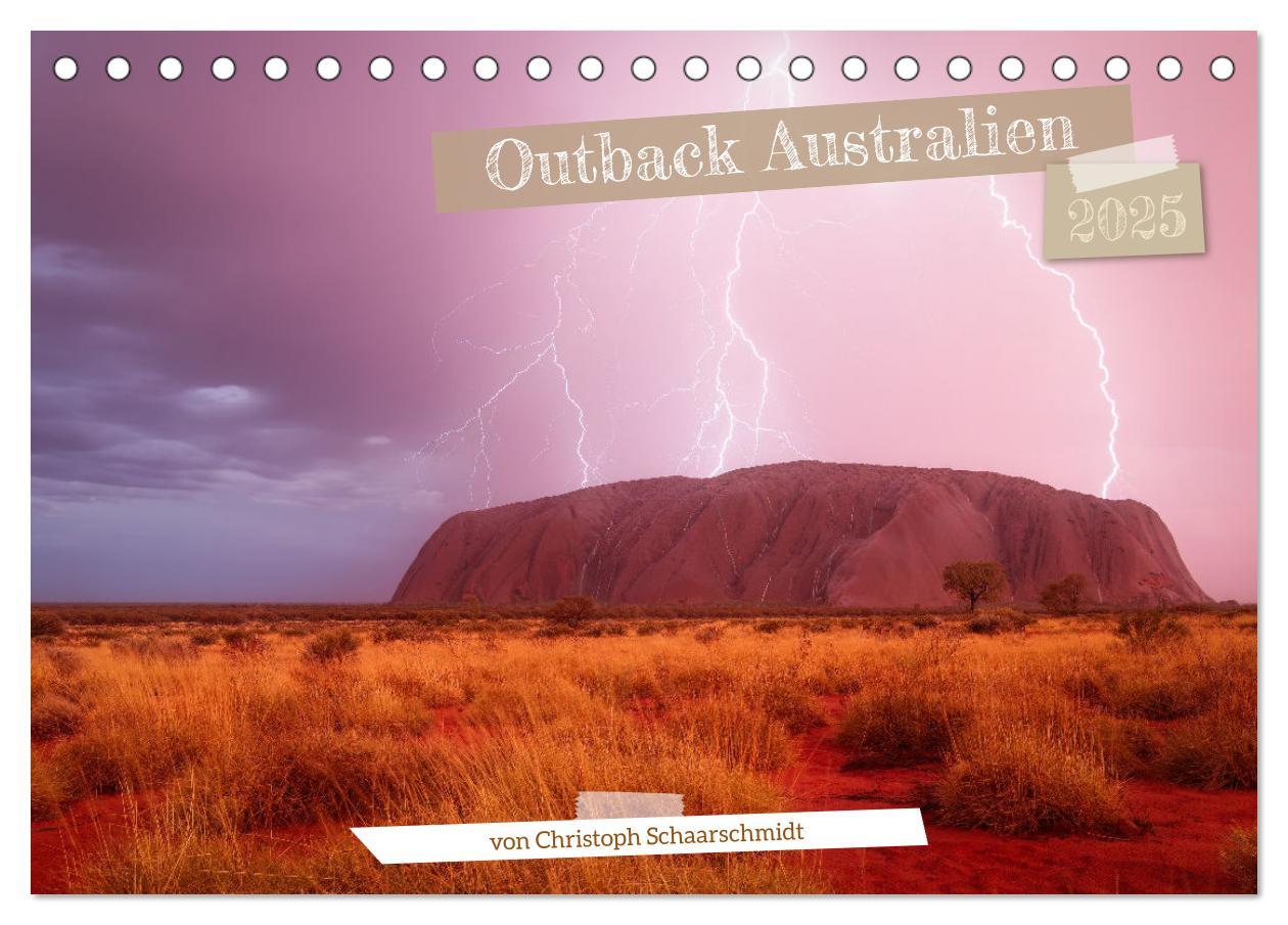 Cover: 9783383862120 | Outback Australien (Tischkalender 2025 DIN A5 quer), CALVENDO...