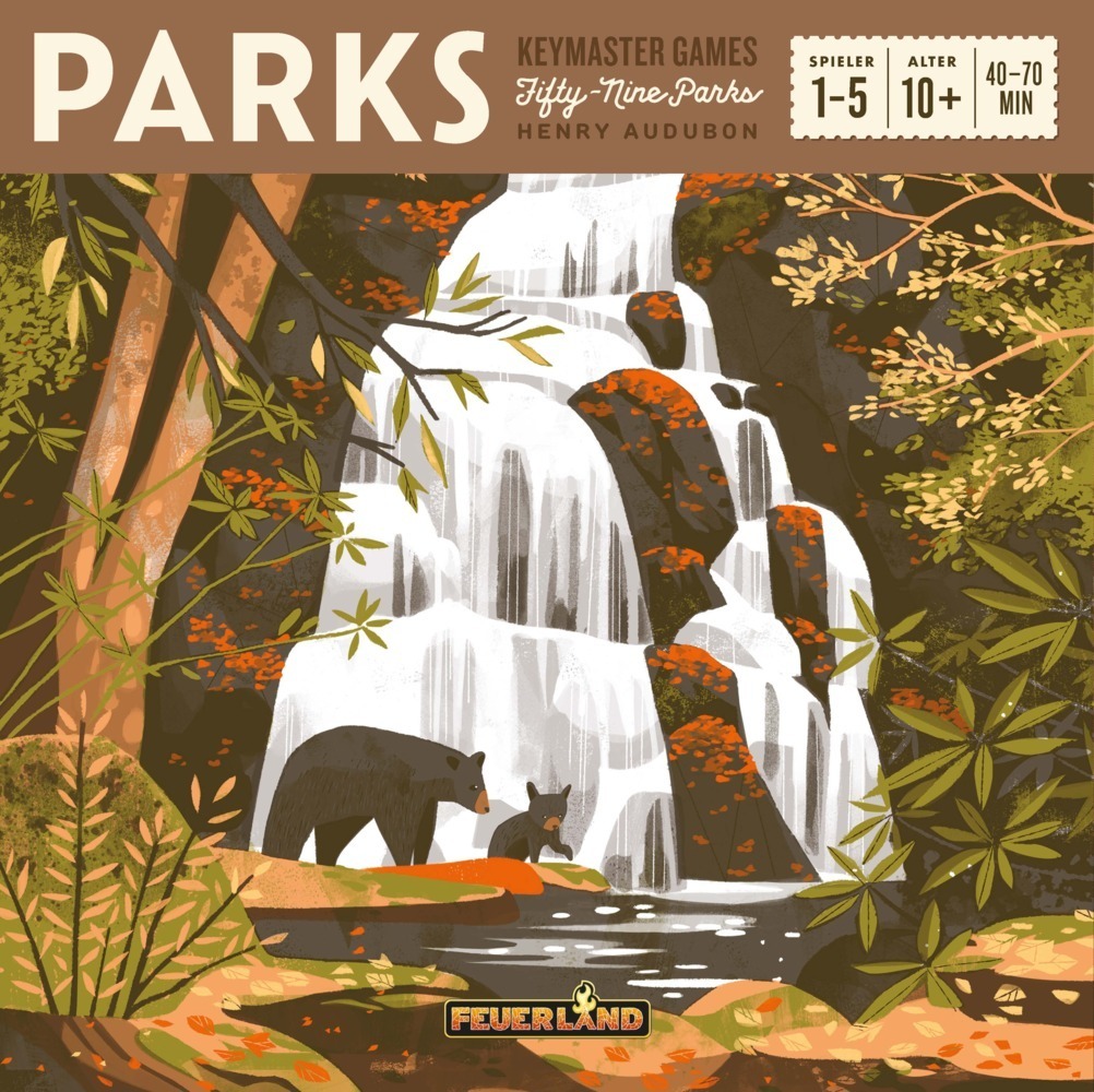 Cover: 706949635708 | Parks (Spiel) | Fifty-Nine Parks | Henry Audubon | Spiel | Deutsch