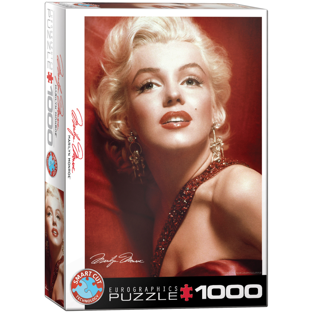 Cover: 628136608121 | Marilyn Monroe Red Portrait | Puzzle | Deutsch | 2021