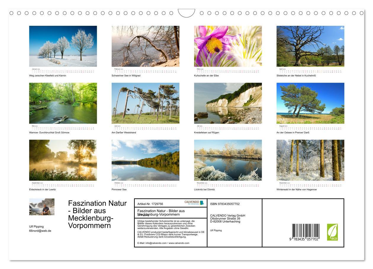 Bild: 9783435057702 | Faszination Natur - Bilder aus Mecklenburg-Vorpommern (Wandkalender...