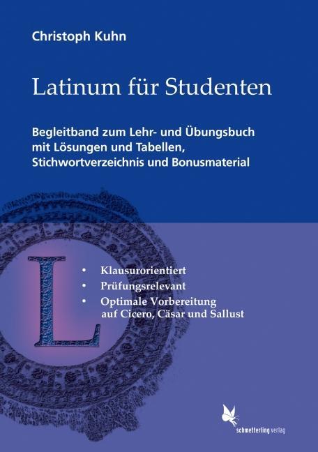 Cover: 9783896578426 | Latinum für Studenten (Lösungen) | Kuhn Christoph | Taschenbuch | 2014