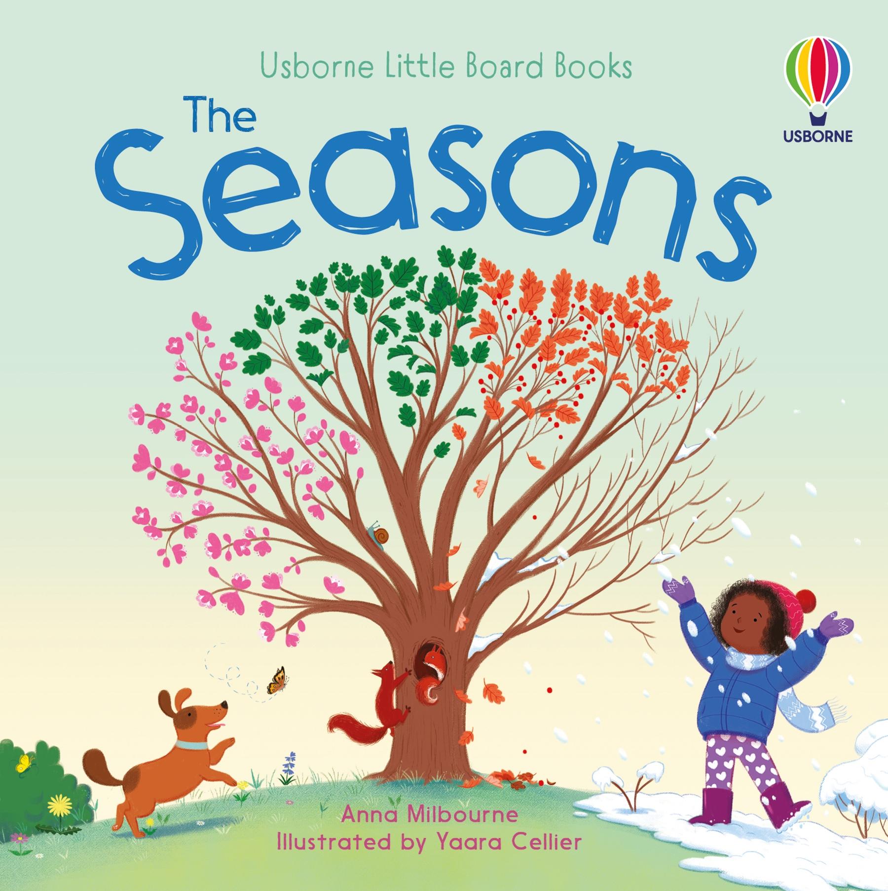 Cover: 9781803703343 | SEASONS LITTLE BOARD BOOK | ANNA MILBOURNE | 2023 | USBORNE