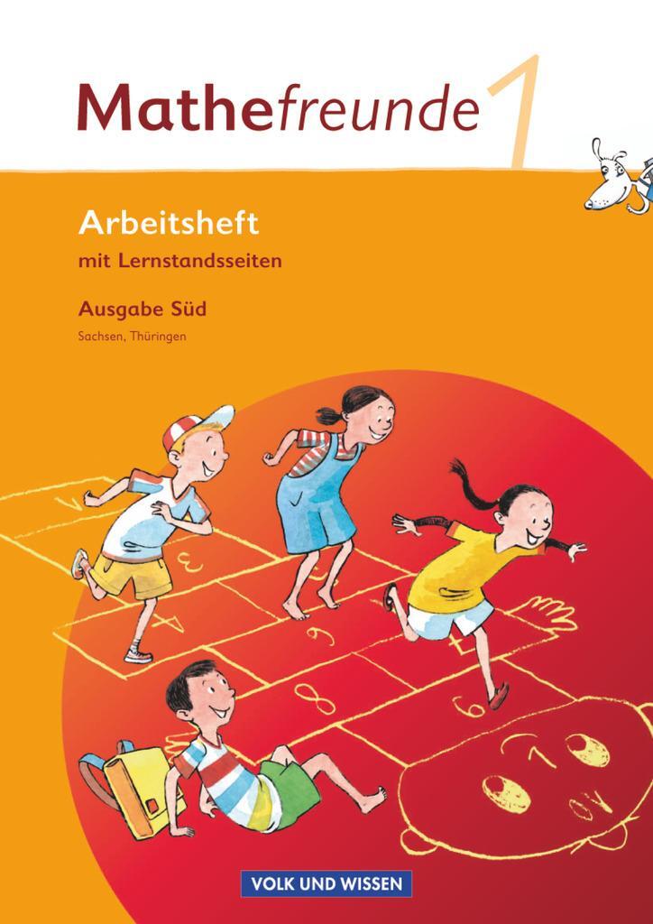 Cover: 9783060826490 | Mathefreunde 1. Schuljahr. Süd. Arbeitsheft. Sachsen, Thüringen | Buch