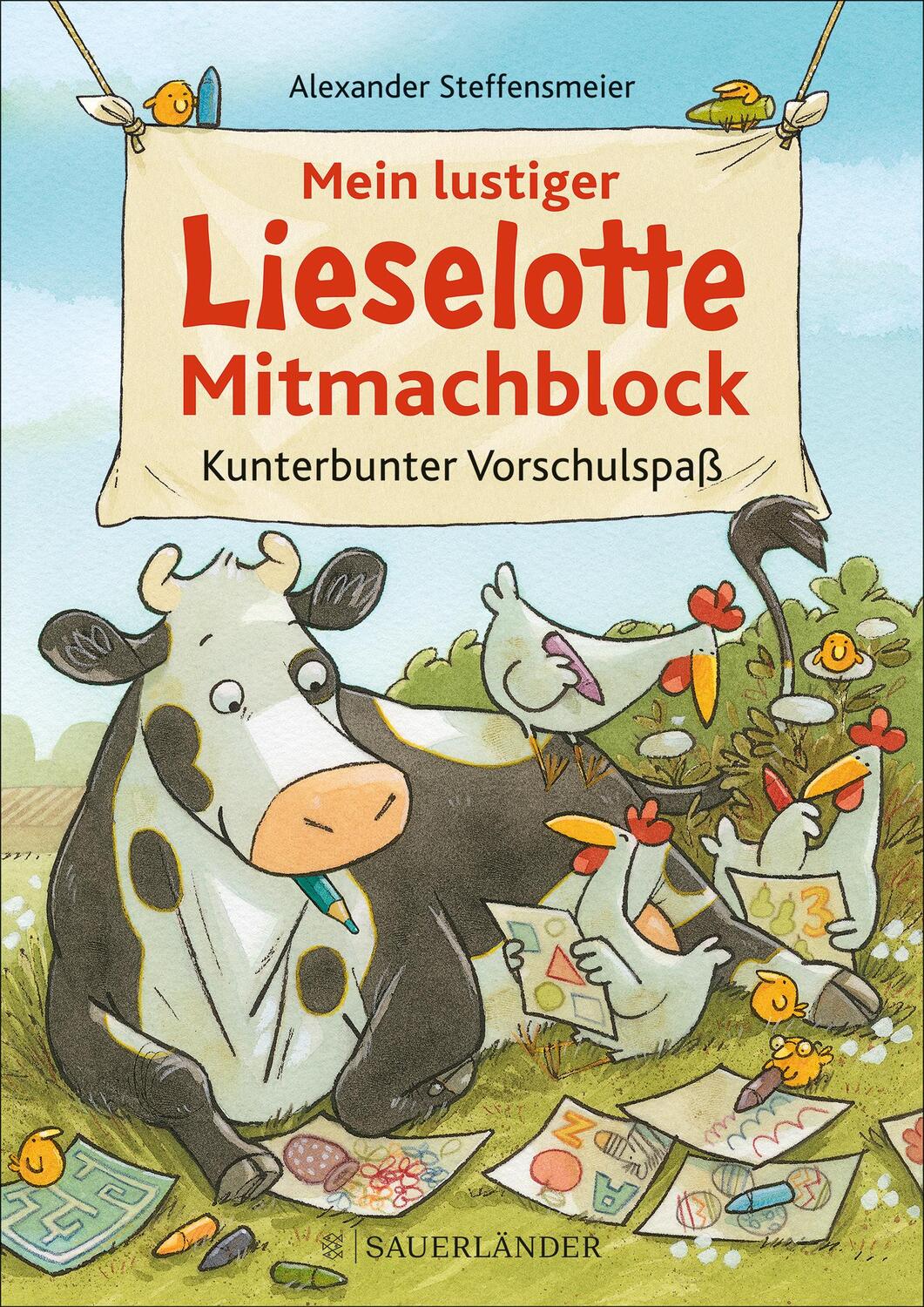 Cover: 9783737359207 | Mein lustiger Lieselotte Mitmachblock | Kunterbunter Vorschulspaß