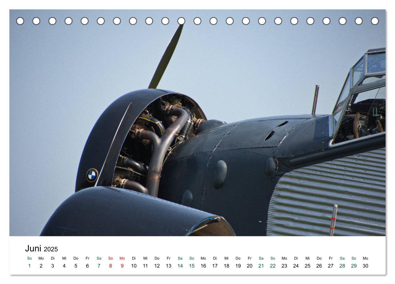 Bild: 9783435381319 | Junkers Ju 52 Die Legende (Tischkalender 2025 DIN A5 quer),...