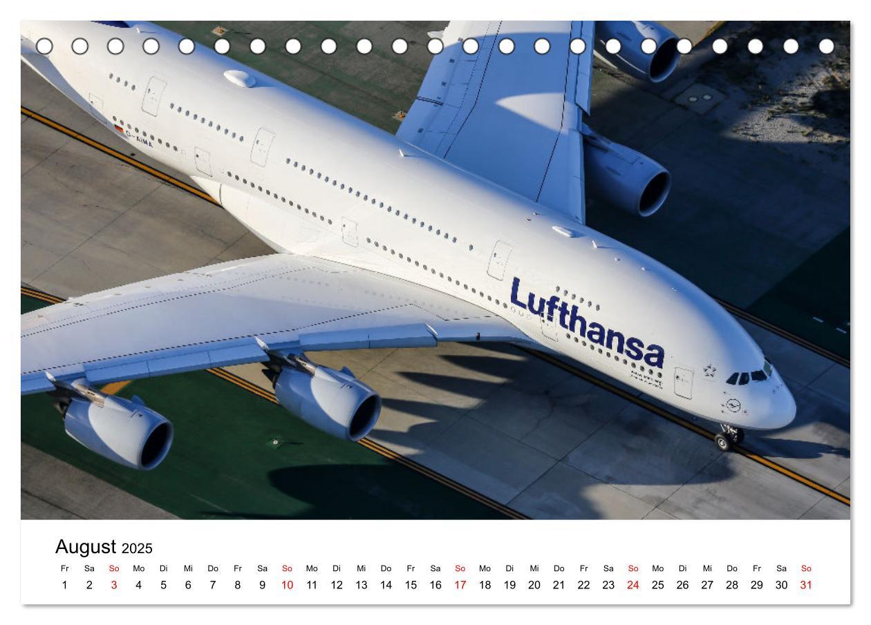 Bild: 9783435021284 | Airbus A380 Superjumbo 2025 (Tischkalender 2025 DIN A5 quer),...