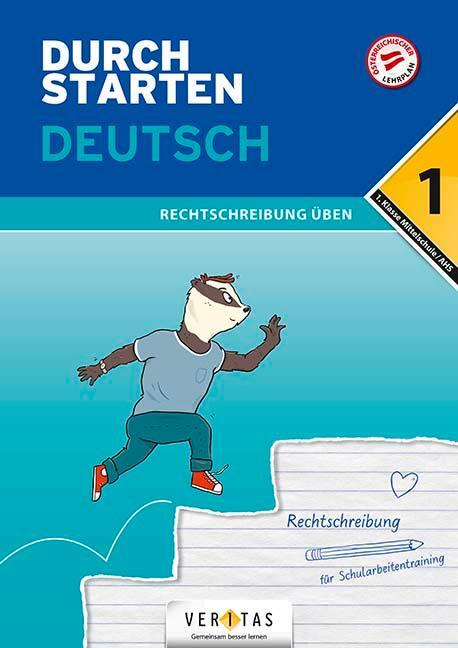 Cover: 9783710136207 | Durchstarten 1. Klasse - Deutsch AHS - Rechtschreibung | Blieberger