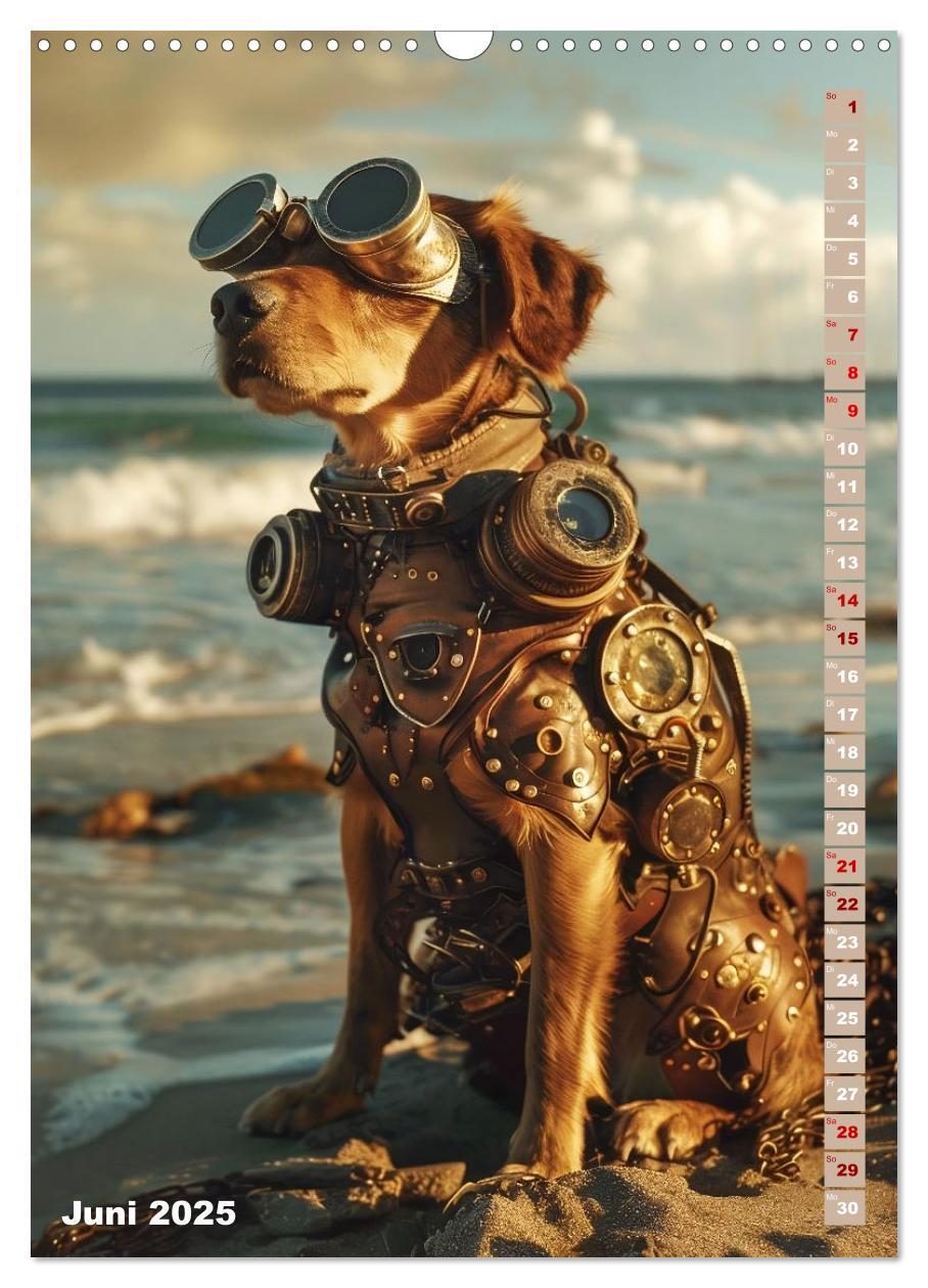 Bild: 9783435652310 | Steampunk Fauna (Wandkalender 2025 DIN A3 hoch), CALVENDO...